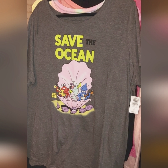 School House Rock - Save The Ocean by Torrid Tshirt - Picture 1 of 2